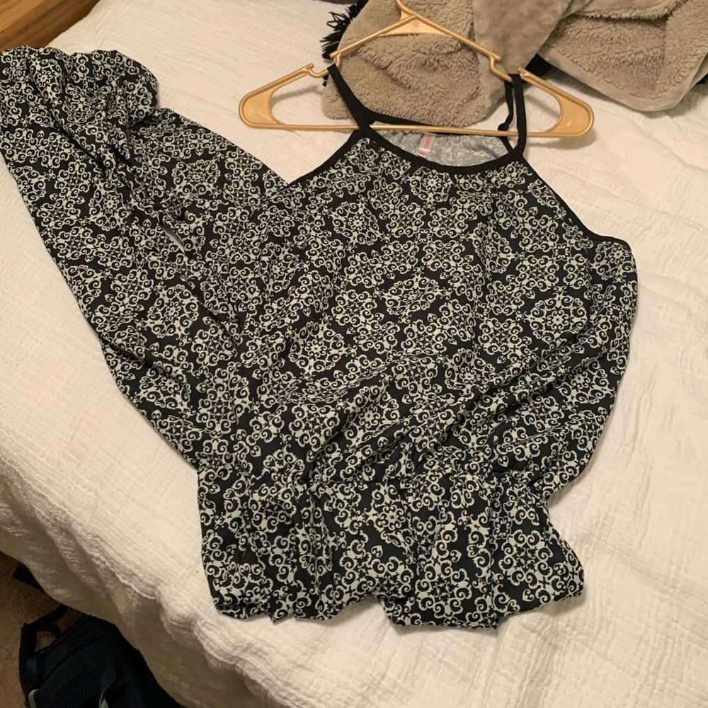 Black and White Jumpsuit